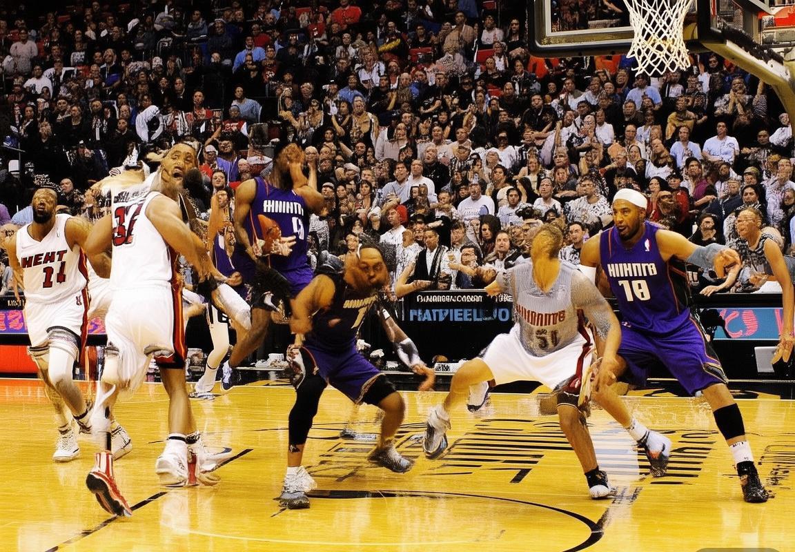 2014年NBA季后赛：热火VS山猫巅峰对决回顾